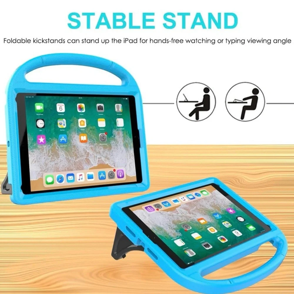 For Apple iPad 5th 6th/Pro 9 EVA Kids Safe Case Stand Cover NEW